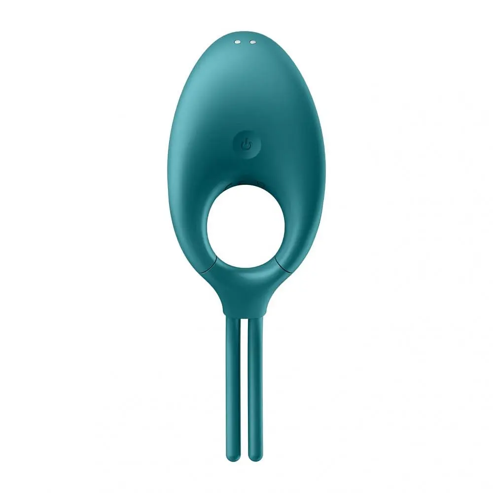 Віброкільце Satisfyer Swordsman 14.2 см зелений - фото 4