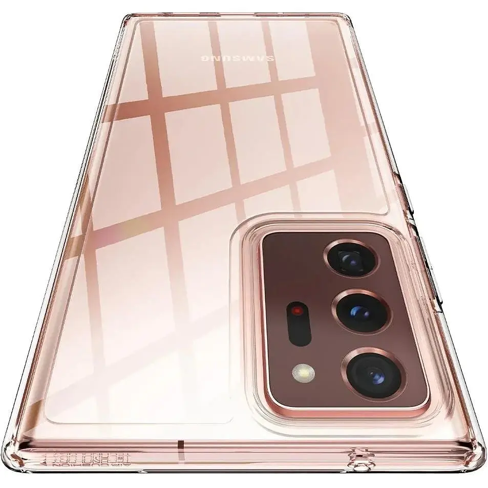 Оригінальний чохол Spigen Ultra Hybrid для Samsung Galaxy Note 20 Ultra (6.9") Crystal Clear (ACS01393) - фото 3