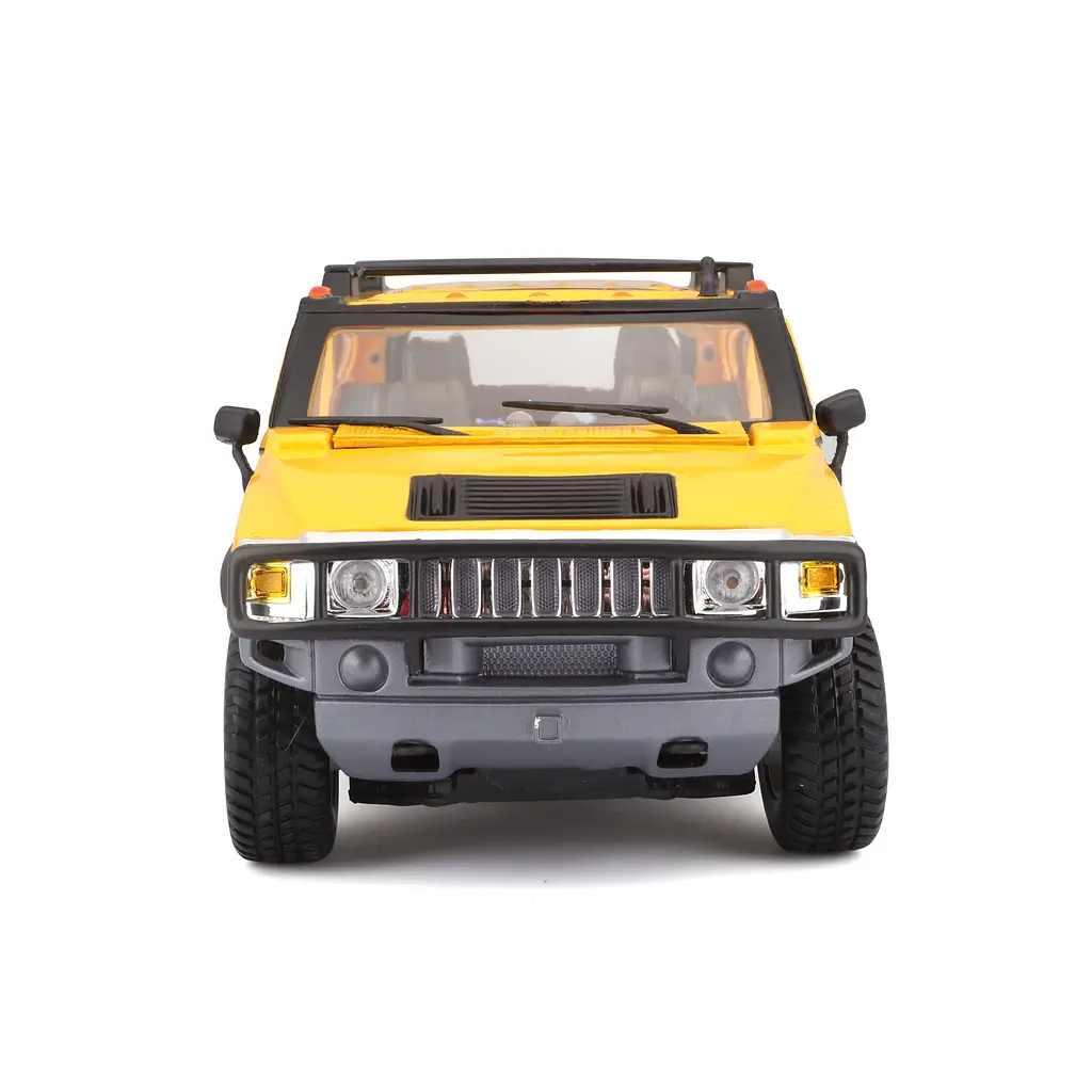 Ігрова автомодель Maisto Hummer H2 SUV 2003, жовтий, 1:27 (31231 yellow) - фото 4