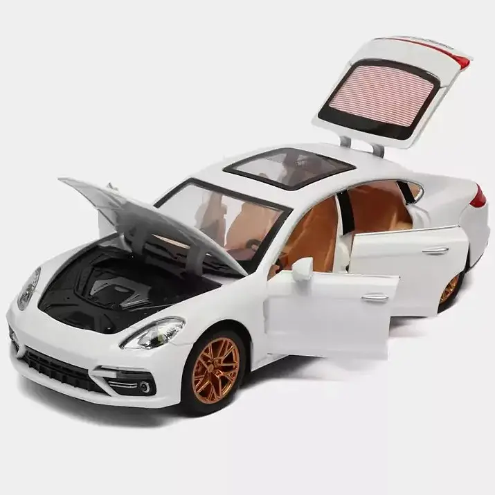 Колекційна металева модель автомобіля АвтоЕксперт Porsche Panamera з інерцією, світлом та звуком 1:24 - фото 9