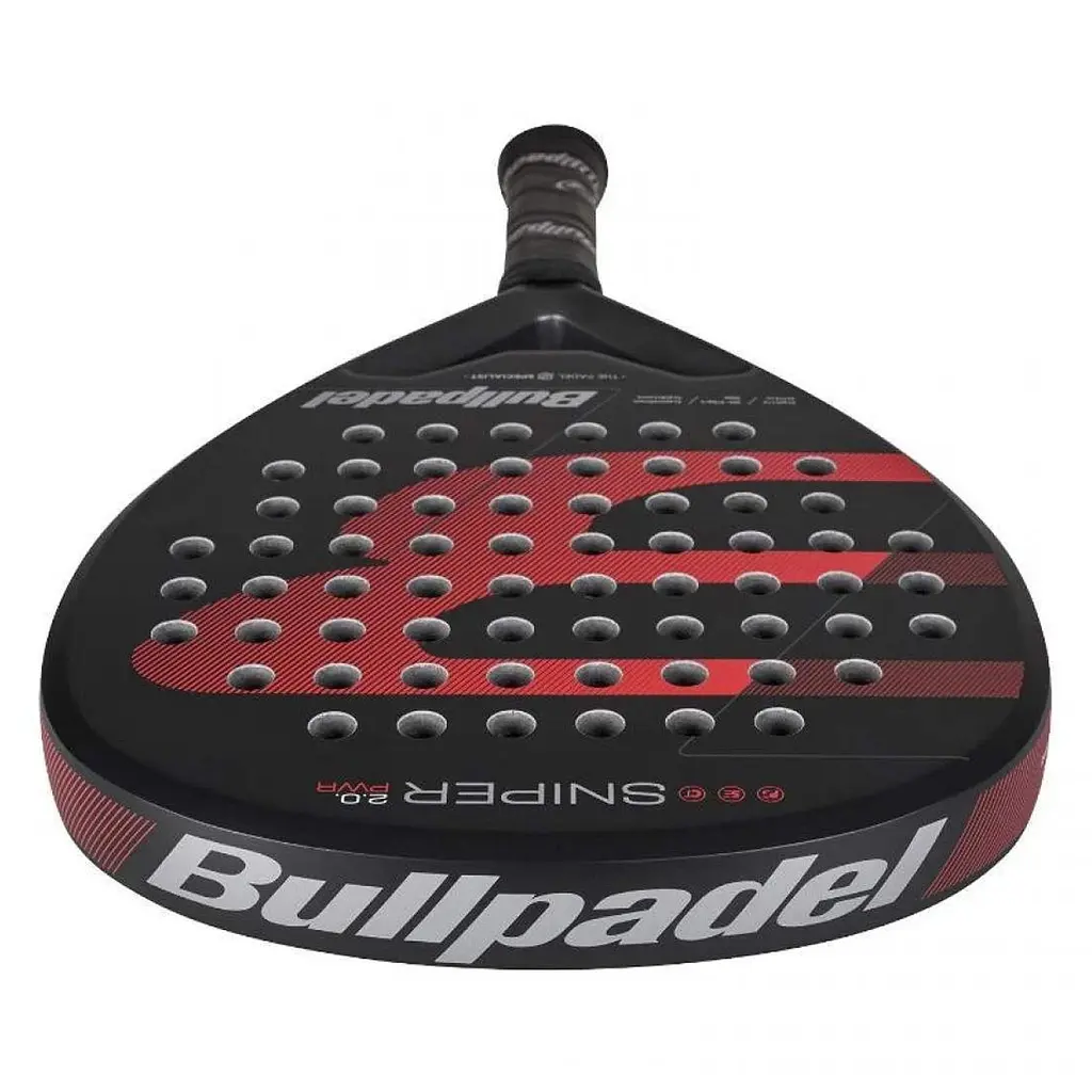 Ракетка для падел тенісу BULLPADEL SNIPER 2.0 POWER BLACK 2026 - фото 4