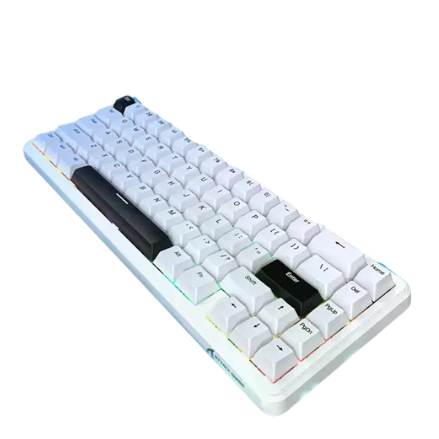 Клавіатура Attack Shark X65 HE RGB White - фото 2