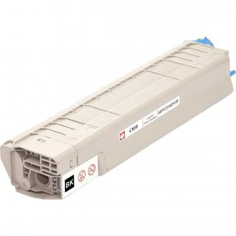 Тонер-картридж BASF OKI C810 Black 44059120/44059108 (KT-C810K) - фото 3