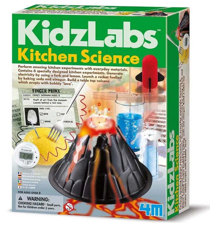 Набір для досліджень 4M KidzLabs 00-03296 Експерименти на кухні - фото 7
