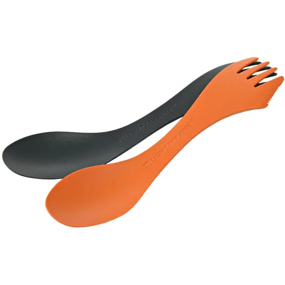 Ловилка Light my fire Swedish Spork original 2-pack rustyorange/slatyblack