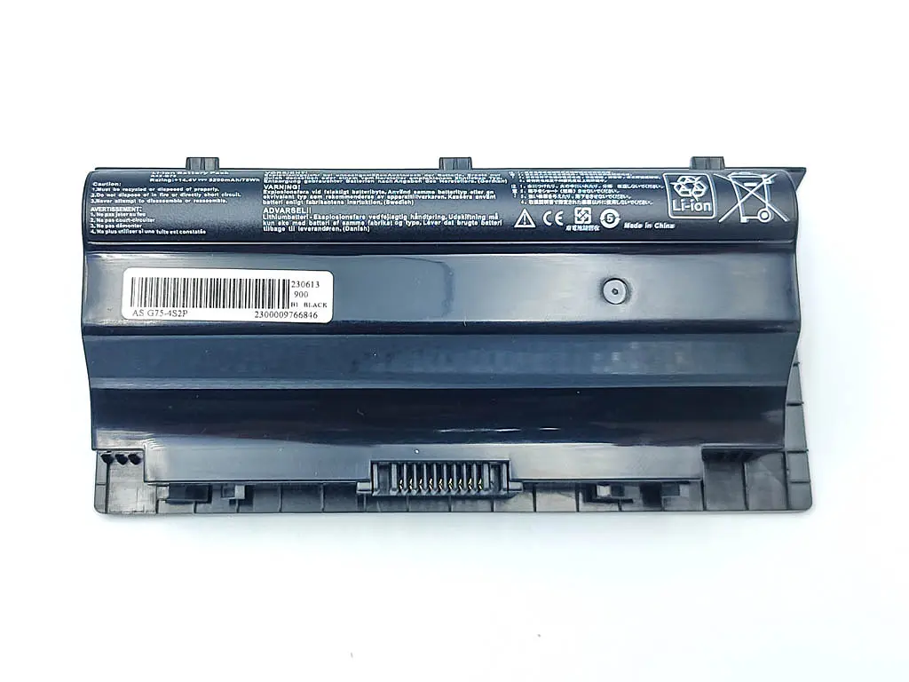 Акумулятор для Asus A42-G75 G75, G75V, G75VM, G75VW, G75VX (14.4V 5200 mAh 75Wh) - фото 2