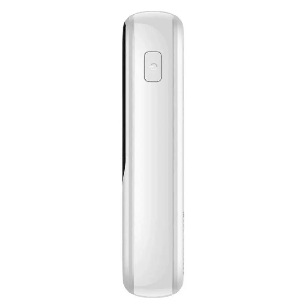 Зовнішній акумулятор Baseus Qpow Pro Digital Display Fast Charge Power Bank 10000mAh 20W iP Edition White（With: Simple charging cable Type-C 3A 0.3m W (PPQD060002) - фото 4