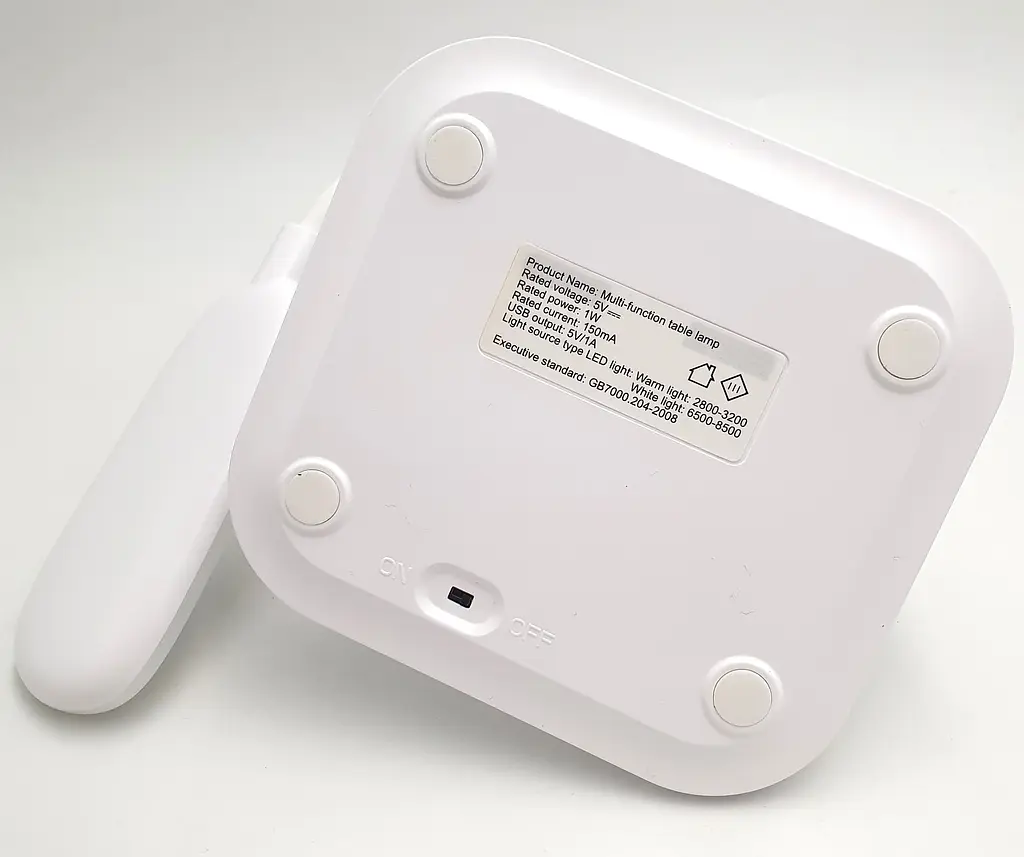 LED-лампа гнучка сенсорна світлодіодна настільна акумуляторна тепле та нейтральне світло USB роз’єм UKC 002 - фото 11