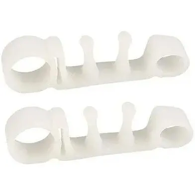 Коректор роздільник для пальців ніг силіконовий дорослий 2 шт. Beige (16380) - фото 2