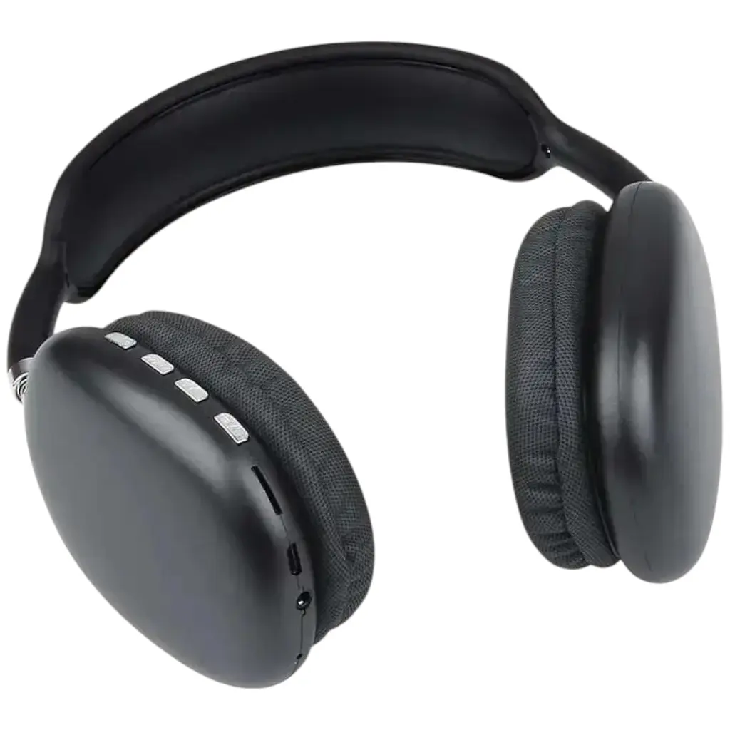 Накладные беспроводные наушники Stereo Headset P9 Bluetooth с микрофоном для iOS Android черный - фото 4