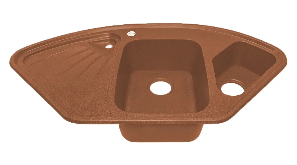 Кухонная мойка Adamant Consensus 1045x575x190 terra-cotta 278223, Коричневый - фото 2