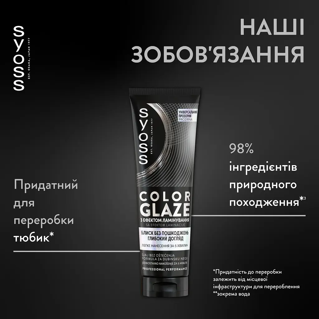 Тонуючий бальзам Syoss Color Glaze Універсальний Прозорий 130 мл - фото 5