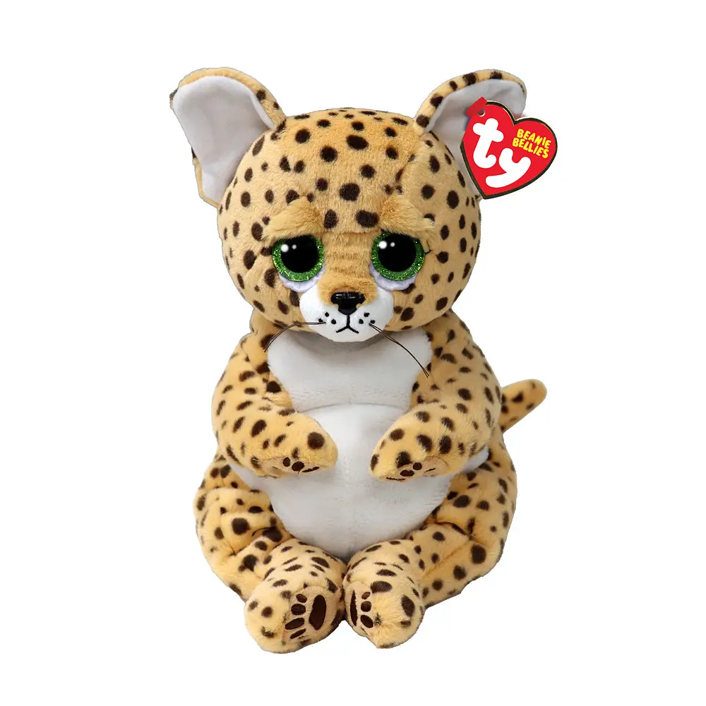 Дитяча іграшка м'яко-набивна TY BEANIE BELLIES 25 см 43201 Леопард LLOYD