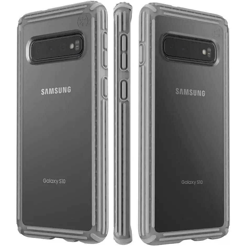 Протиударний чохол Speck Presidio V-Grip Samsung Galaxy S10 (6.1) Grey (125829-8321) - фото 10