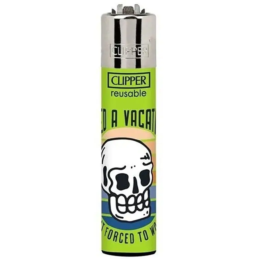 Запальничка Clipper Standard Vacay Skulls - фото 2
