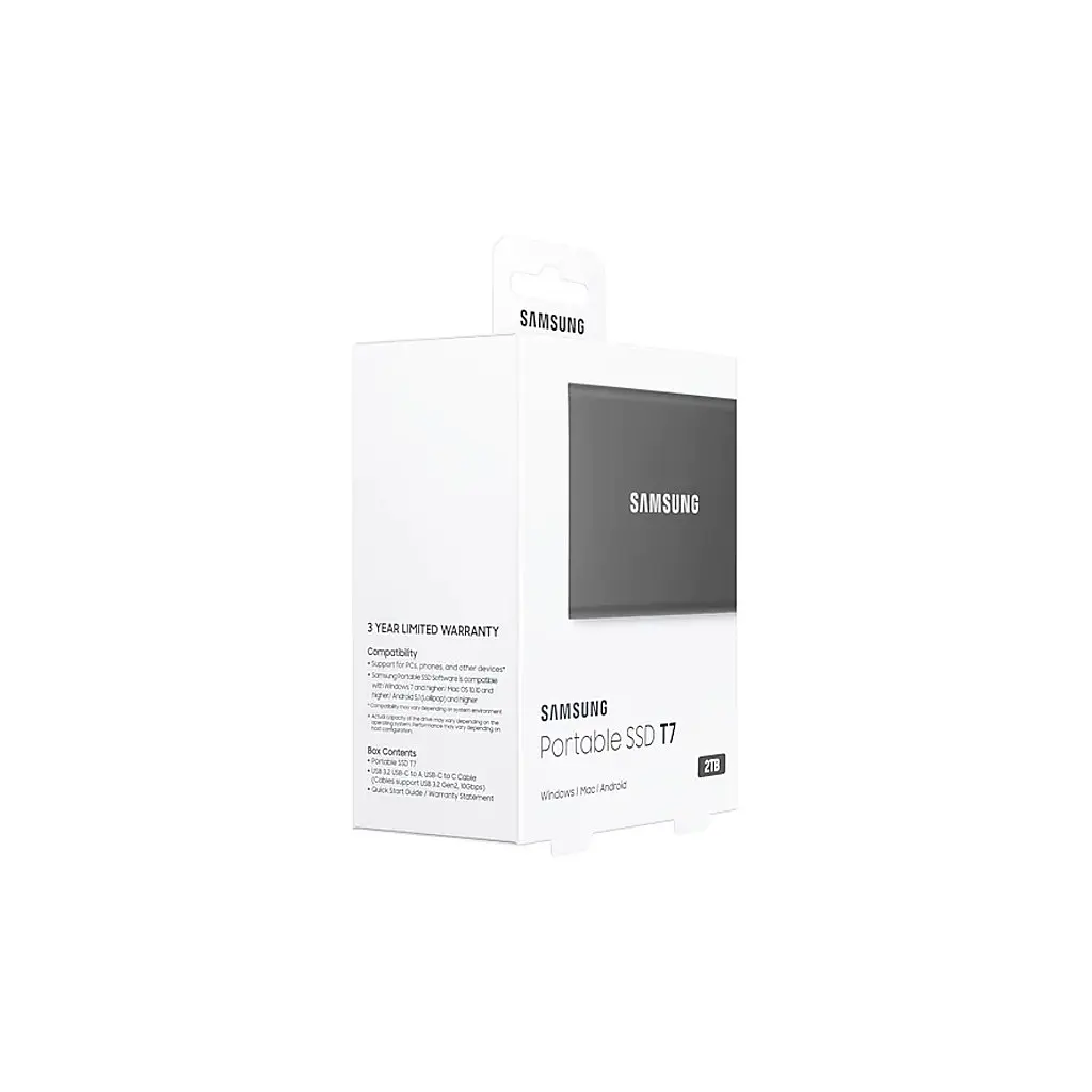 Накопичувач SSD USB 3.2 2TB T7 Samsung (MU-PC2T0T/WW) - фото 9