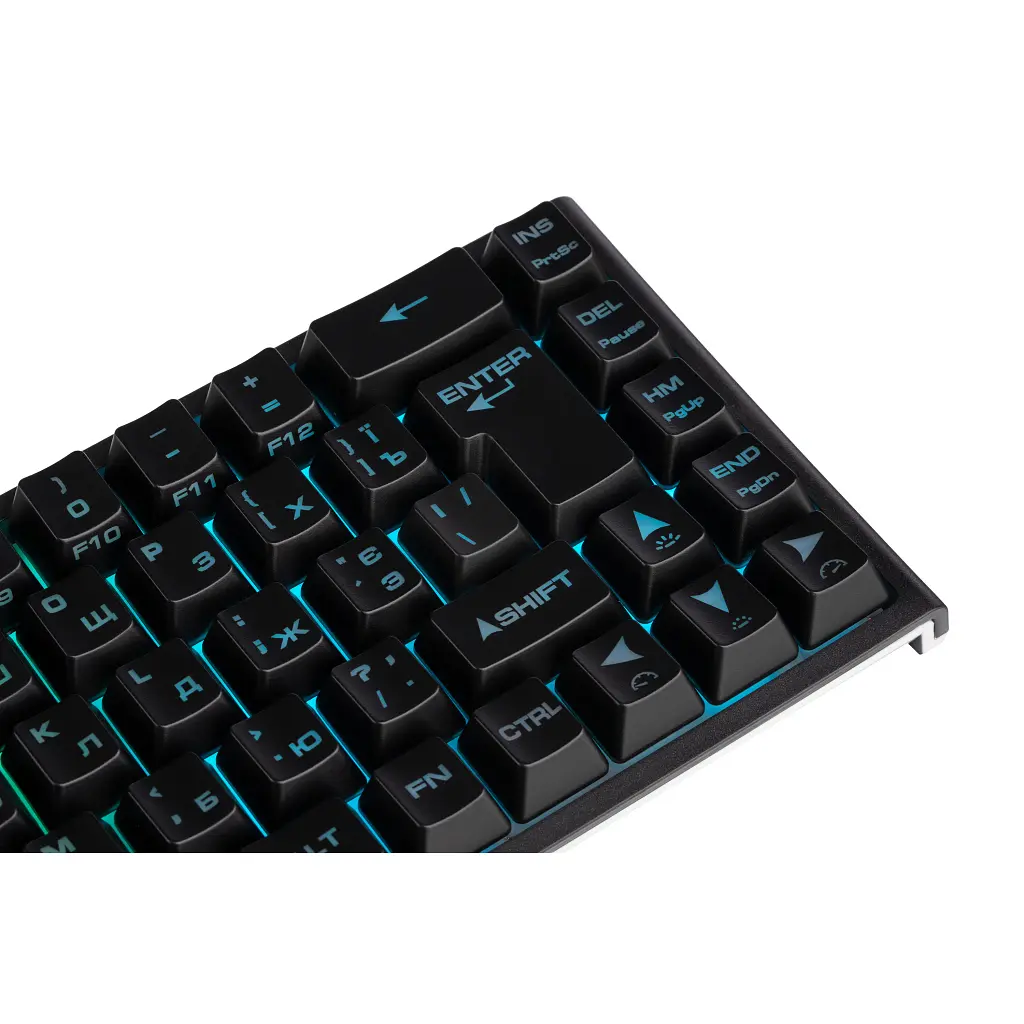 Клавиатура 2E GAMING KG350 RGB 68key USB Black (2E-KG350UBK) - фото 3