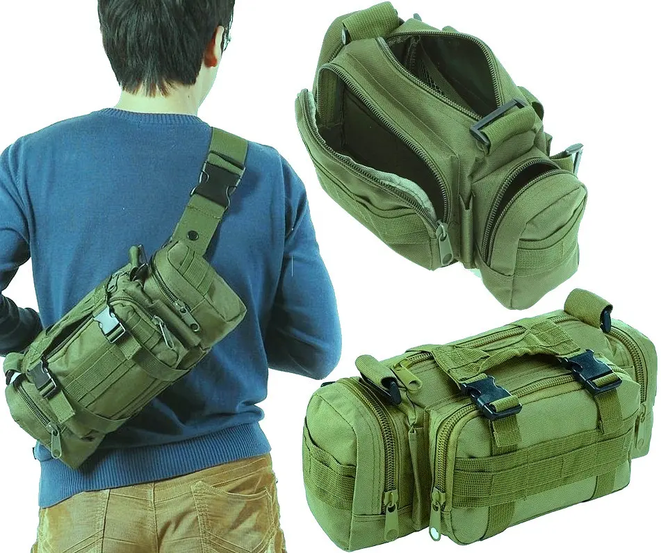Тактична армійська чоловіча сумка Molle Combat Sachet Edibazzar 30х18х8 см sum0023912 - фото 2