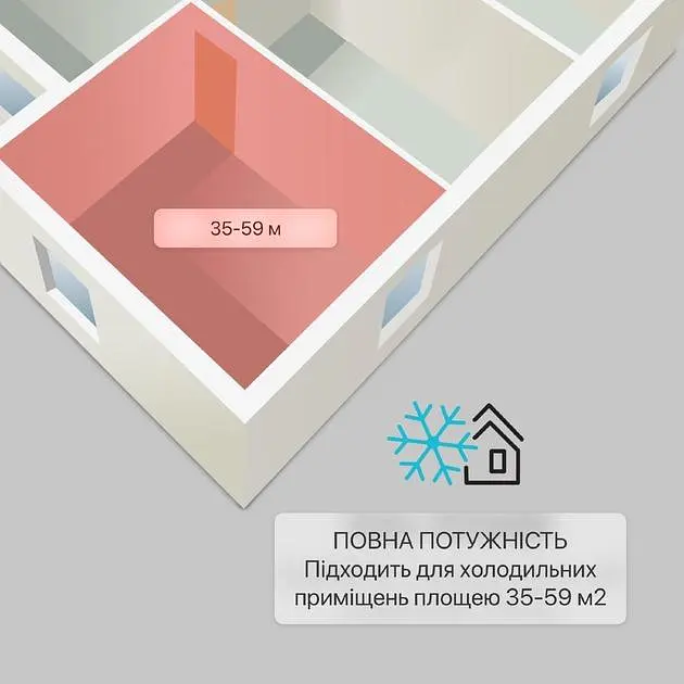 Кондиціонер мобільний Klarstein Iceblock 3-в-1 12 000 BTU (10034924) - фото 3