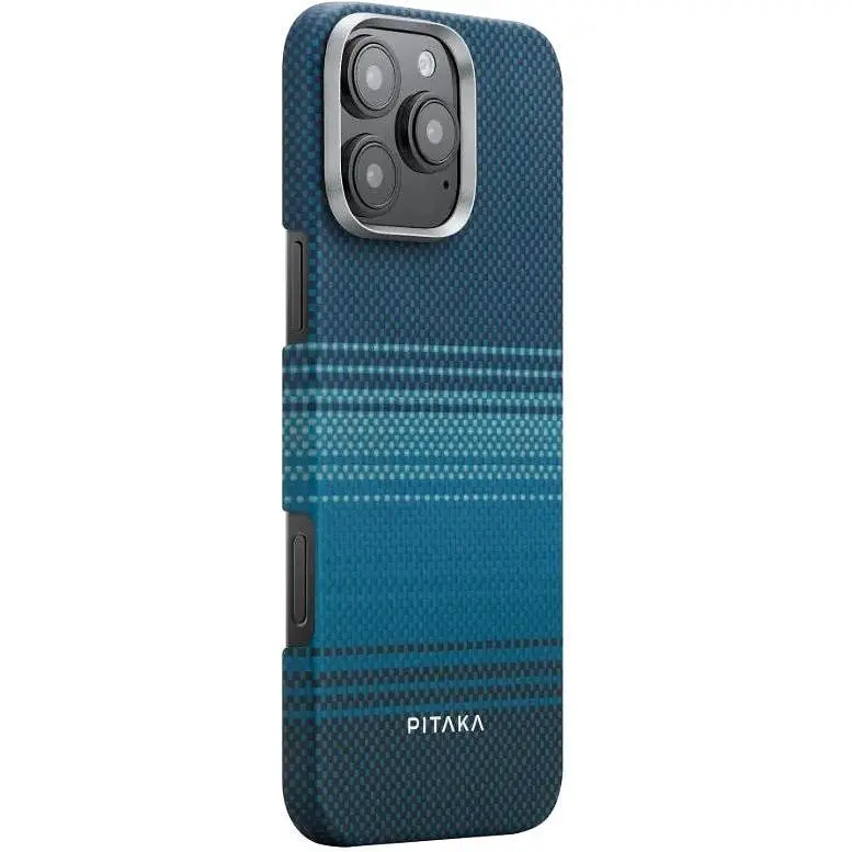 Чехол-накладка Pitaka Tactile Woven Case Moonrise для iPhone 16 Pro (KI1601MO) - фото 4