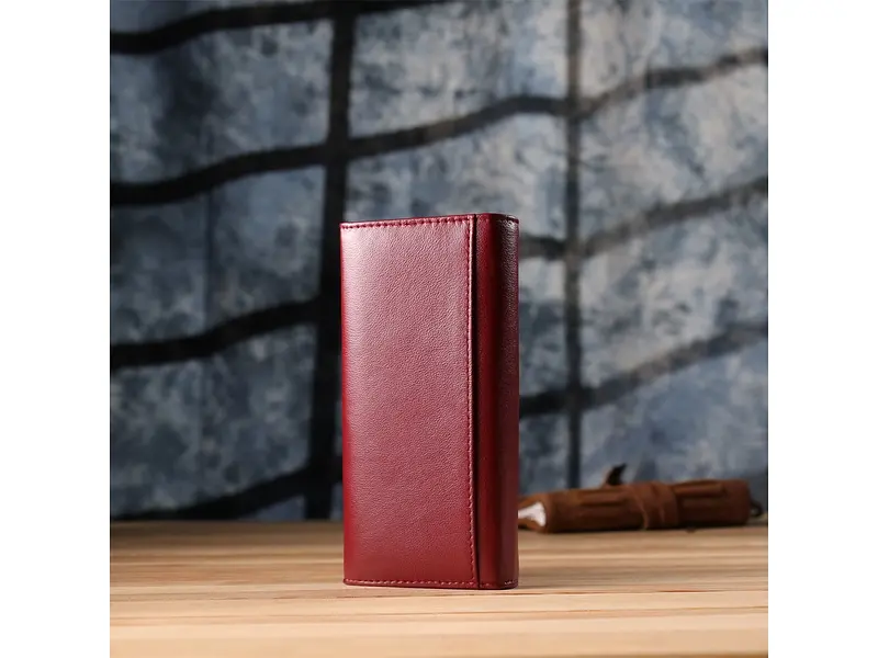 Місткий жіночий гаманець із натуральної шкіри ST Leather 19х9х3 см acs0029698 - фото 10