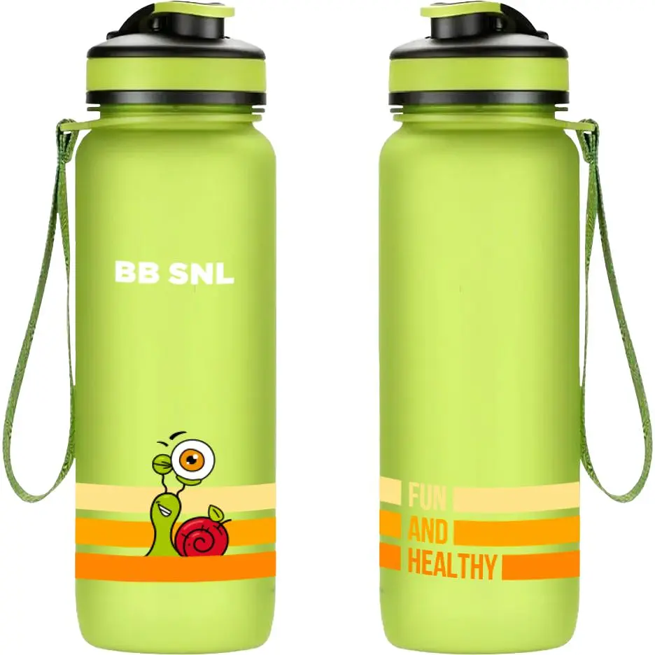 Бутылка для воды BB SNL Little Fruit Lover 650 мл зеленая - фото 2