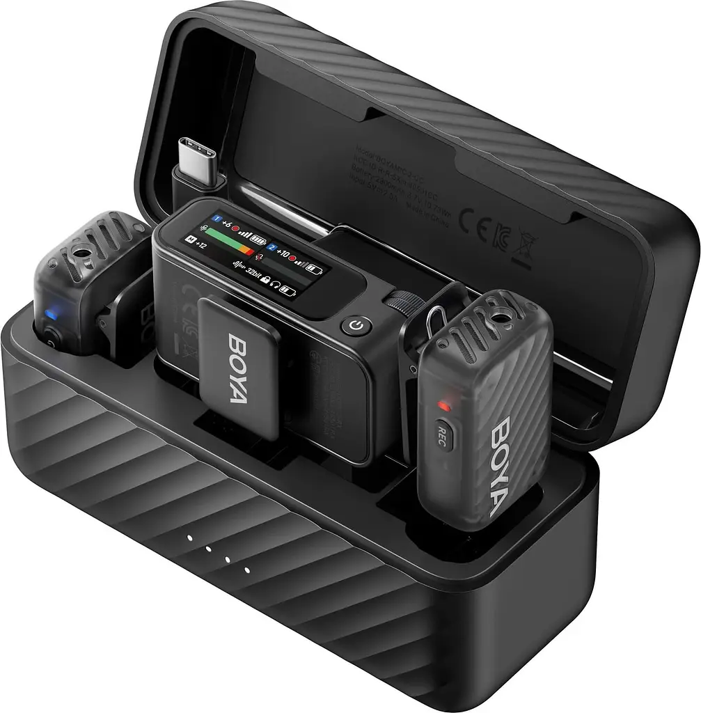 Микрофон Boya MIC 2-02 Type-C/TRS Black (MIC 2-02) - фото 3