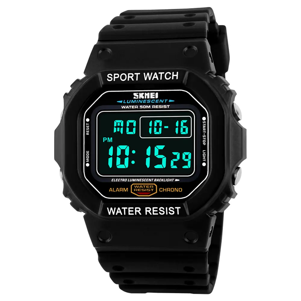 Чоловічий наручний годинник 1134BKBK Black-Black Skmei acs0030854 - фото 2