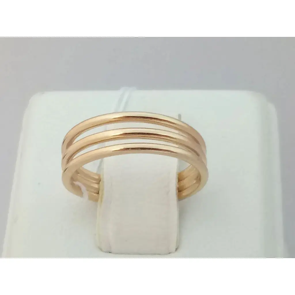 Золоте незамкнене кільце Столична Ювелірна Фабрика. 140701ф - фото 3