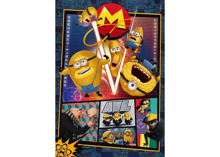 Пазл Clementoni Шалені друзяки Нікчемний Я 4 Illumination's (Despicable Me 4, Illumination's Puzzle - 1000 pcs.), 1000 ел. (39798) - фото 2