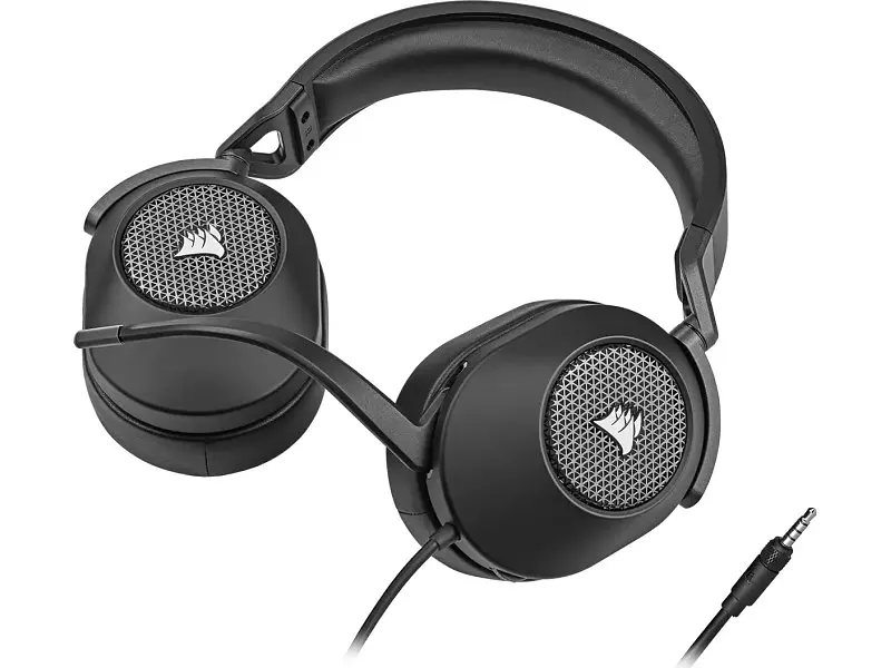 Навушники з мікрофоном Corsair HS65 Surround Carbon (CA-9011270) - фото 4