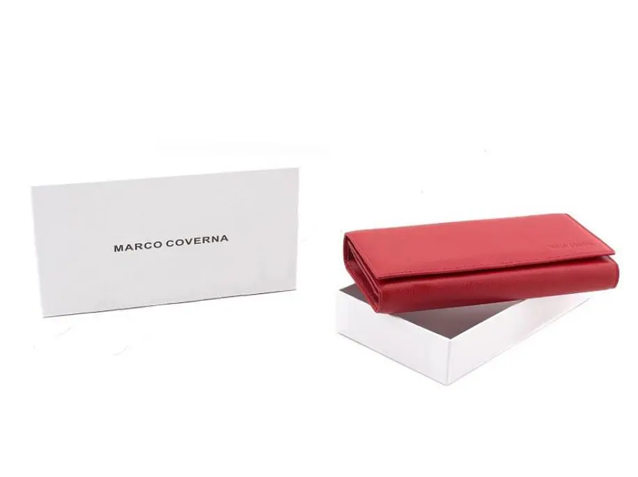 Жіночий шкіряний гаманець Marco Coverna 19х9.5 см acs0026377 - фото 4