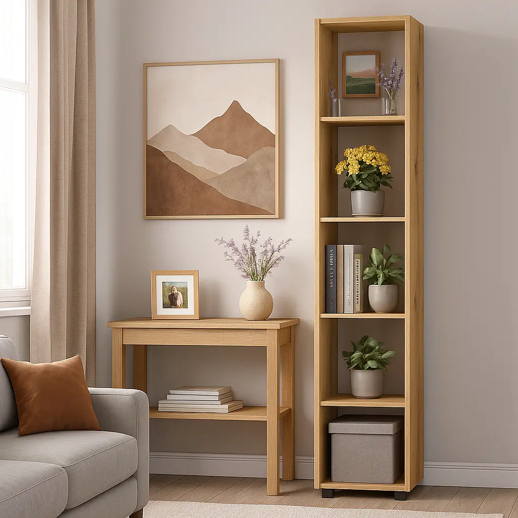 Пенал ОП-703 Orange-Line 350х347х1825 Дуб Евок прибережний - фото 3