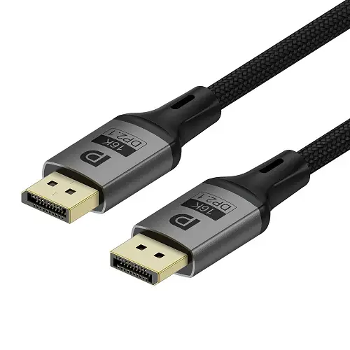 Кабель DisplayPort (M) - DisplayPort (M), 3 м, Black, ColorWay, V 2.1, 16 K / 60 Гц (CW-CBDP 092-BK)