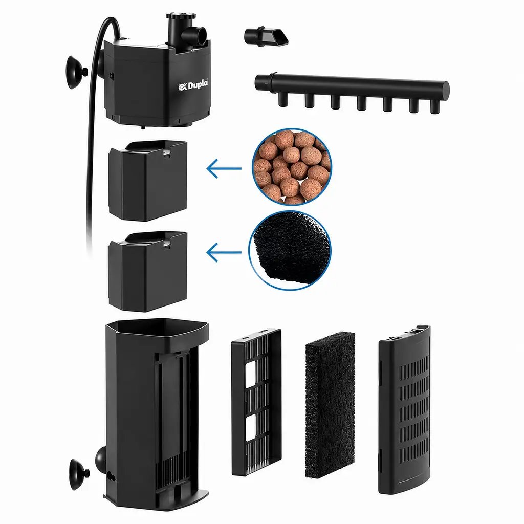 Внутрішній фільтр Dupla Clean Flow Filter 80 для акваріумів 50-80 л (79600) - фото 3