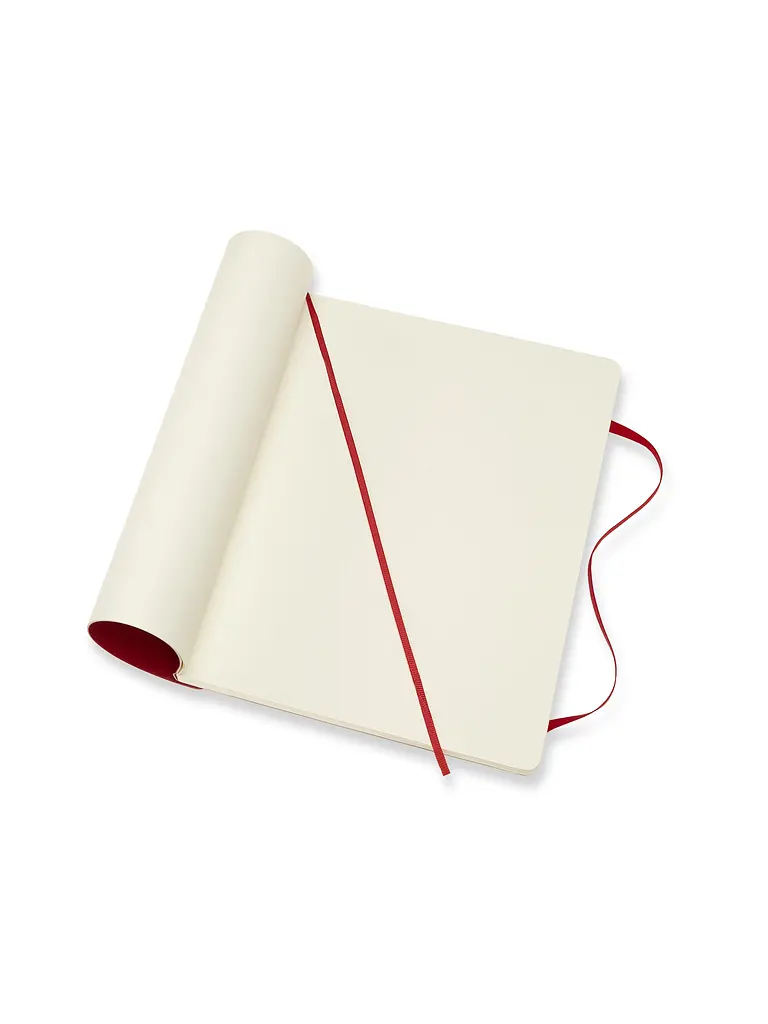 Записник Moleskine Classic великий, Нелінований Червоний М’який (QP623F2) - фото 4