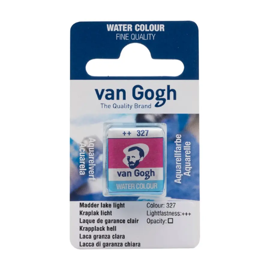 Фарба акварельна Van Gogh (327) Мареновий червоний світлий кювета Royal Talens (8712079047900)