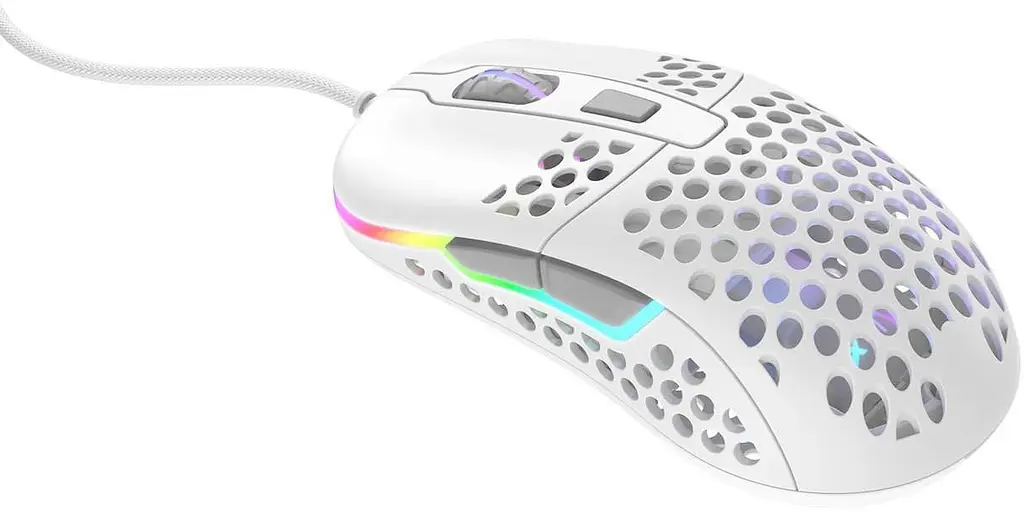 Миша Cherry Xtrfy M42 RGB USB White (XG-M42-RGB-WHITE) - фото 2