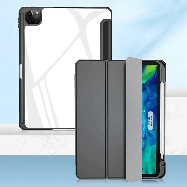 Чохол-книжка Mutural Pinyue Smart Case для Apple iPad Pro 12.9" M1 [2021] Black [74643] - фото 2
