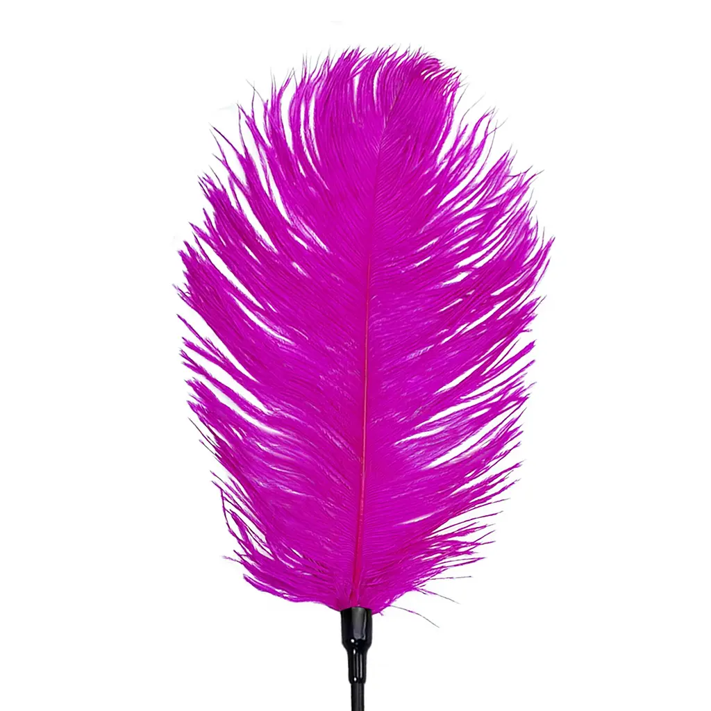 Лоскіт зі страусиним пером Art of Sex - Feather Tickler, колір Темно-рожевий Art of Sex SO7013 95157 - фото 3