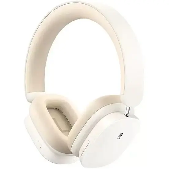 Навушники Baseus Bowie H1 Noise-Cancelling Wireless Headphones NGTW230002 Rice White - фото 2