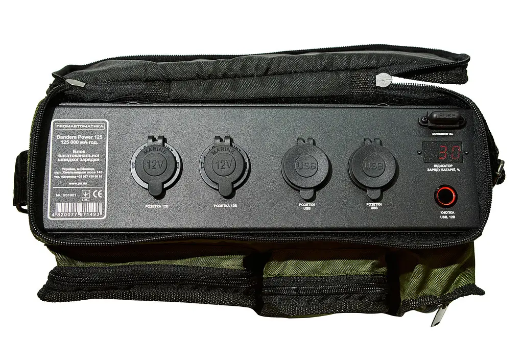 Многоканальный блок быстрой зарядки Charger Bandera Power-125 (емкость 125 000 мАч, 500 Вт/ч) - фото 6