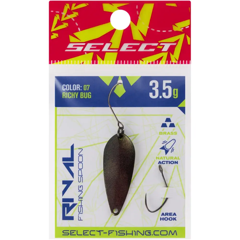 Блесна Select Rival 3.5g 34mm #07 Richy Bug - фото 2