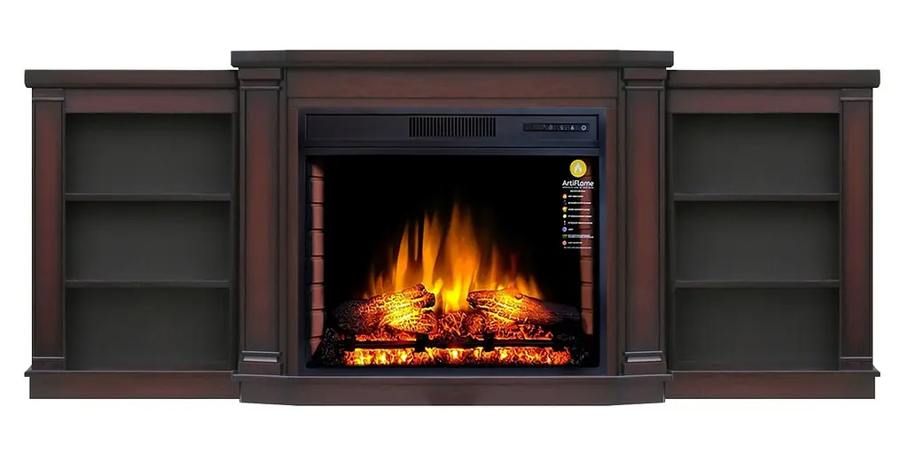 Камінокомплект ArtiFlame PARLIAMENT AF28S КОНЬЯК (зі звуком) - фото 3