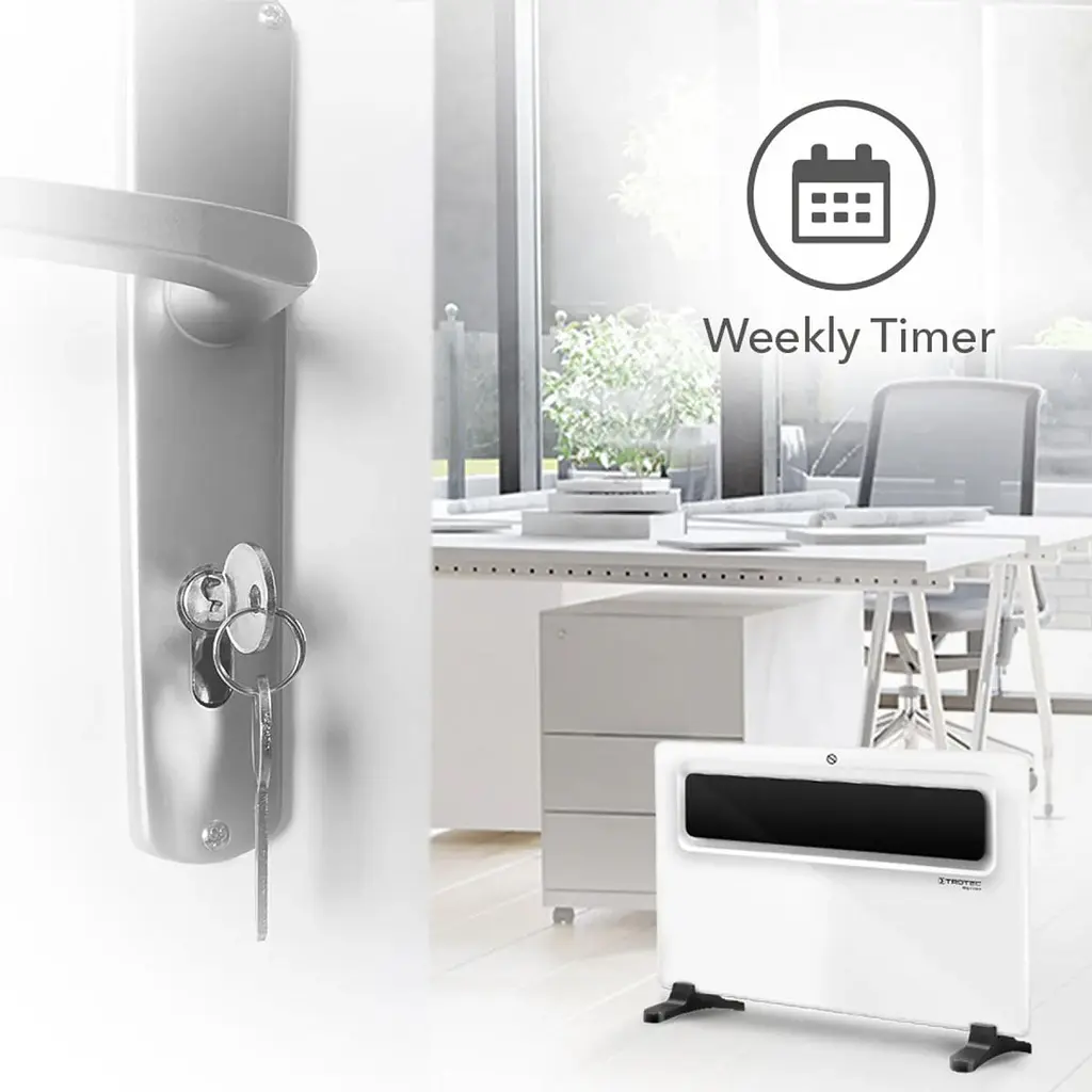 Конвектор Trotec TCH 1510 E 1500W White (1410000529) - фото 8