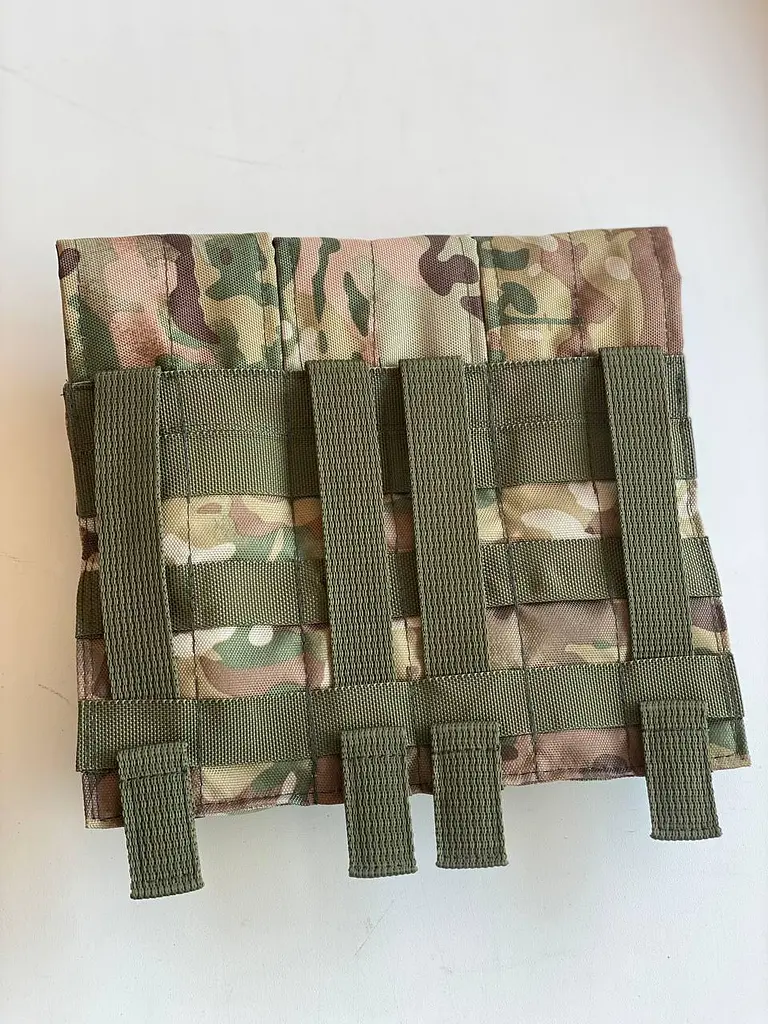 Підсумок потрійний для магазинів АК закритий з MOLLE(Піксель)(Олива)(Мультикам) - фото 2
