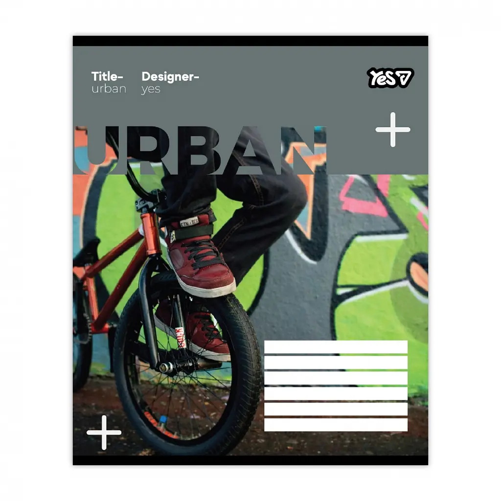 Упаковка зошитів учнівський Yes Street energy А5 / 48 лін. 10 шт. (769086) - фото 3