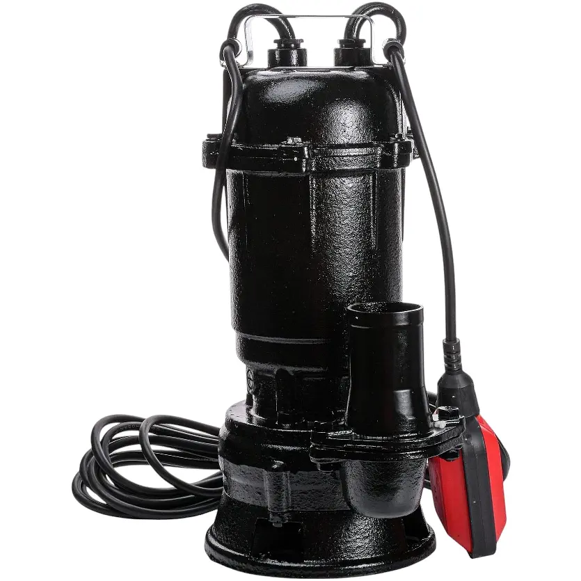 Фекальный насос Volks pumpe WQD8-12 0.9 кВт черный - фото 2