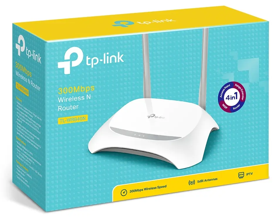 Бездротовий маршрутизатор TL-WR840N TP-Link teh0022625 - фото 3