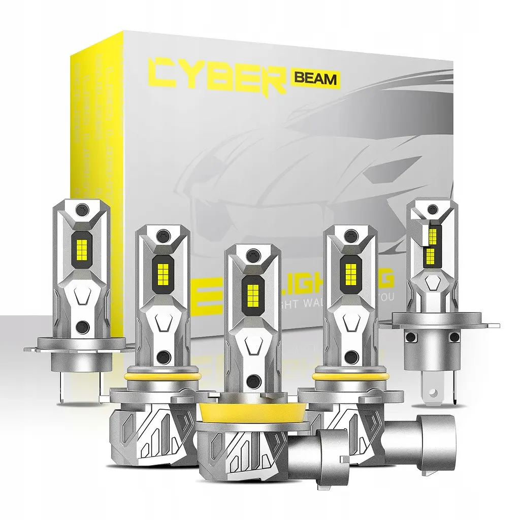 Лампочки led cyberbeam retrify h7 ultra moc 7035 csp pro 1:1 - фото 2